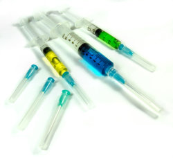 injection fill with medecine
